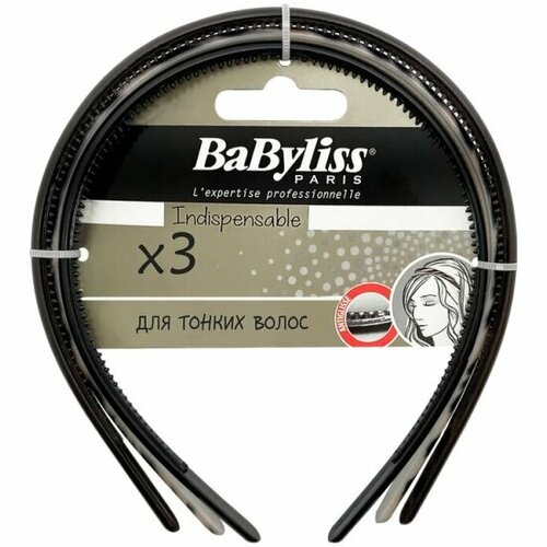 Ободок для волос BABYLISS , 3 шт, BS794568_3