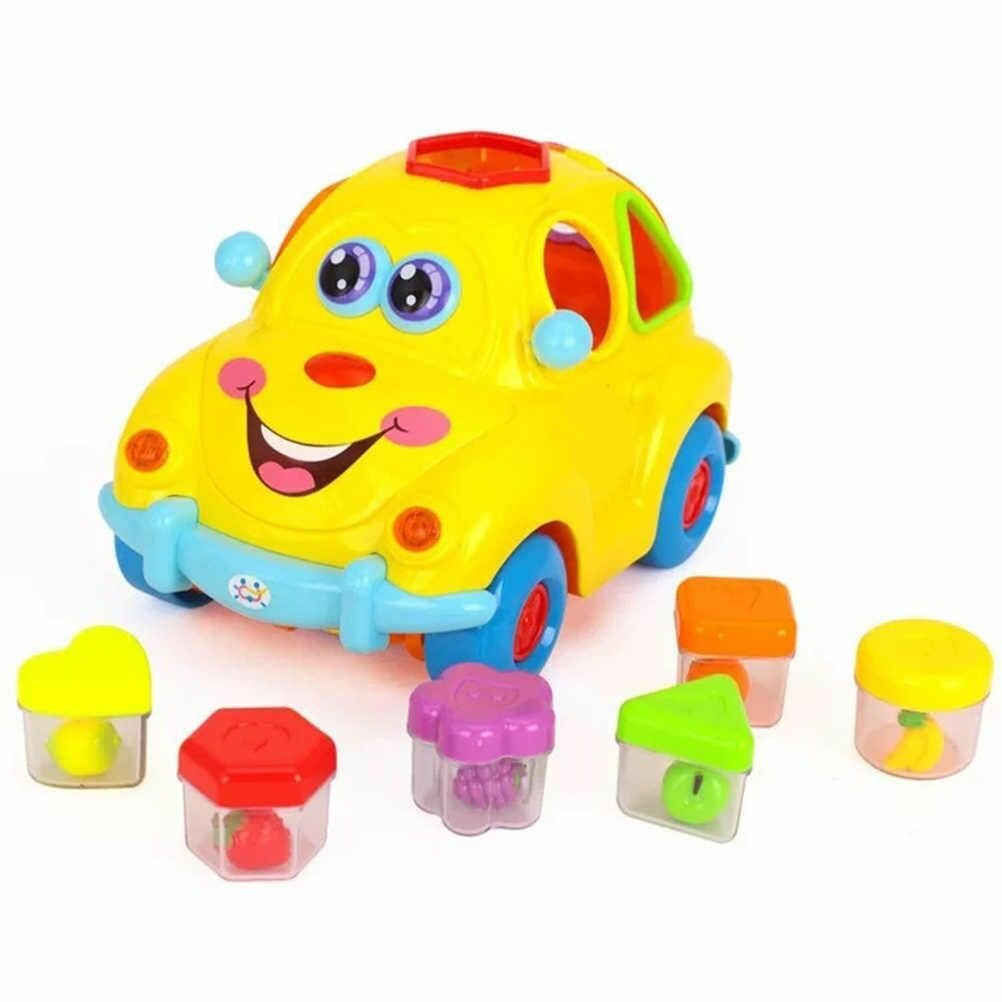 Развивающая игрушка Машинка Fruit paradiseсо светом и звуком, 9170