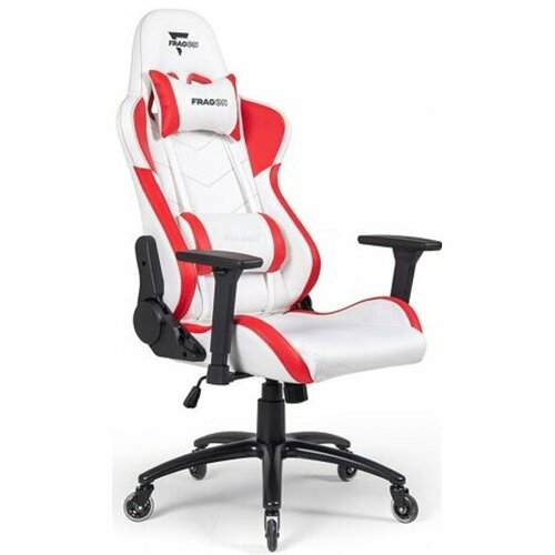 Кресло геймерское GLHF GAME CHAIR 2021 SERIES 3x WHITE / RED