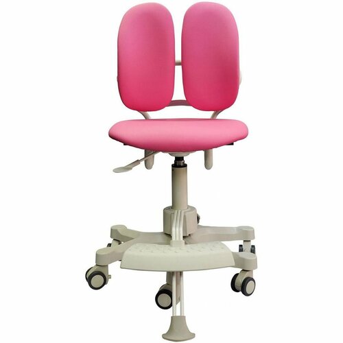Кресло детское ортопедическое Duorest DuoKids Kids Max DR-289SF 2SEP1 - розовое (экокожа)
