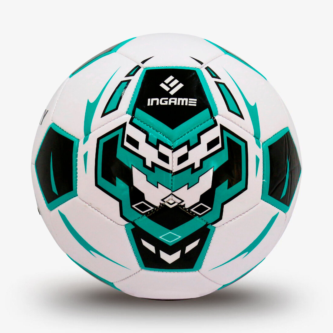 Мяч футбольный INGAME ROXY цвет голубой размер 5