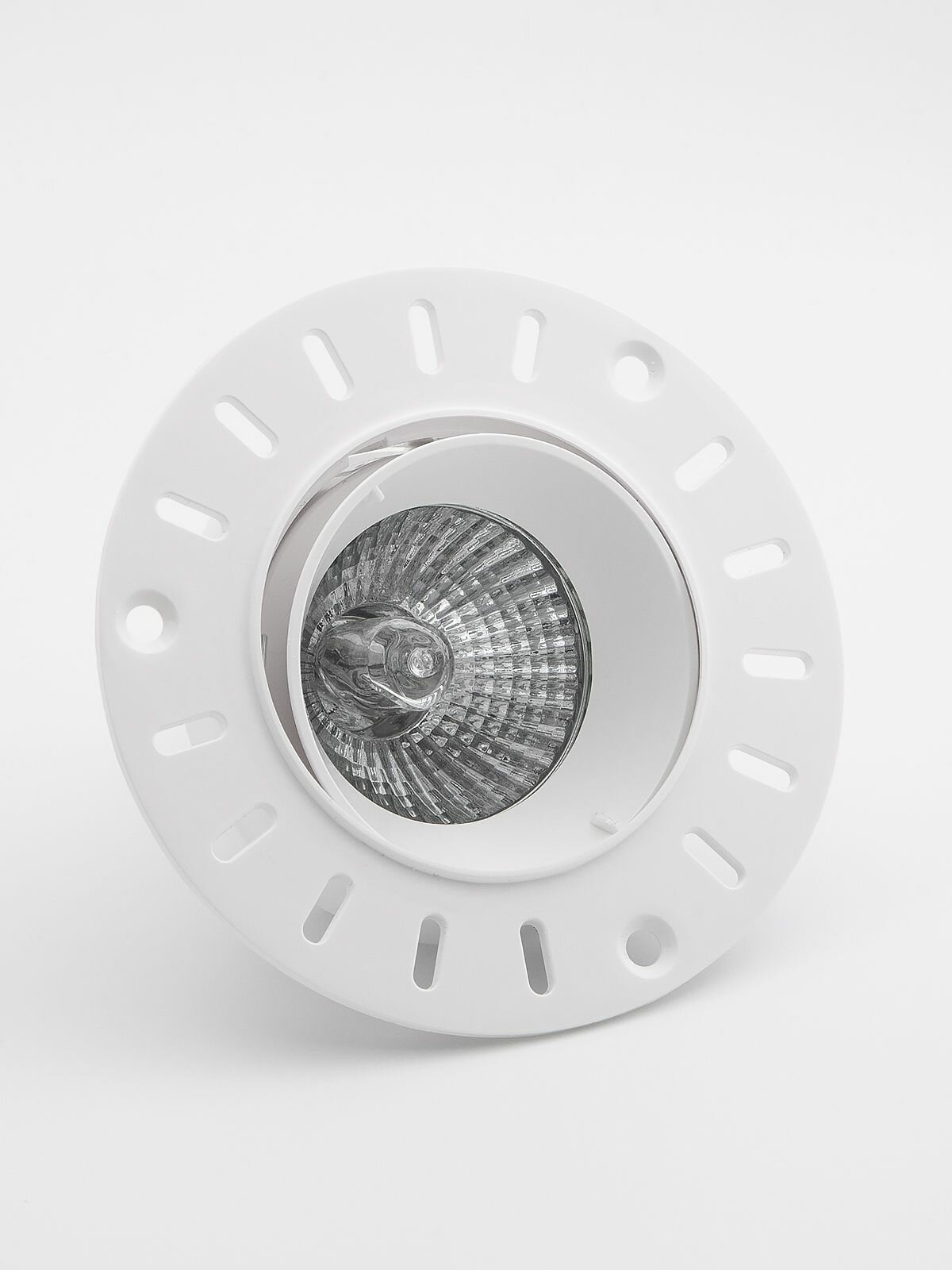 фото Встраиваемый светильник в гипсокартон потолочный, под штукатурку Maple Lamp RS-01-WHITE, белый, GU10