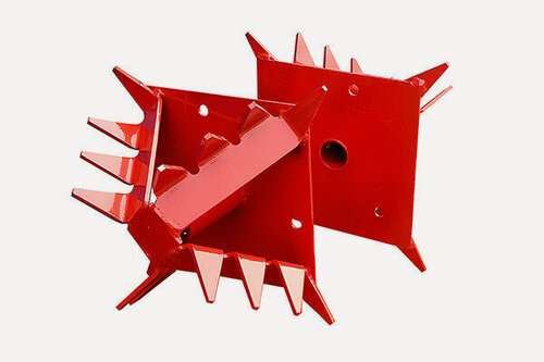 Изображение товара Полольники-рыхлители Н ПРВ-4 на вал 30мм для мотоблоков Нева, Ока, Угра