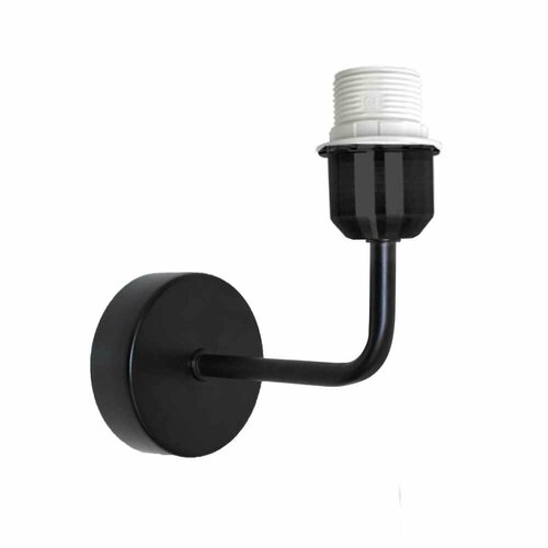 Основание для бра 33 идеи 1х75 Вт Е27 H18xD8x16 черный 2207₽