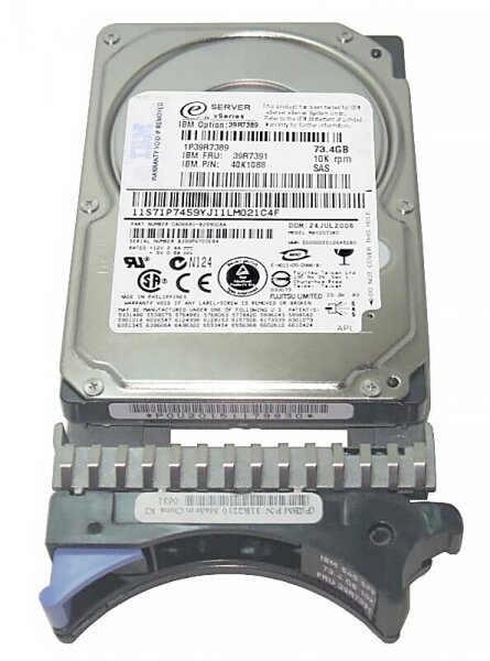 Жесткий диск IBM 39R7391 73Gb 10000 SAS 2,5" HDD