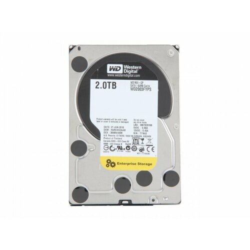 Жесткий диск Western Digital WD2003FYPS 2Tb SATAII 3,5 HDD жесткий диск western digital wd800blfs 80gb 10000 sataii 2 5 hdd