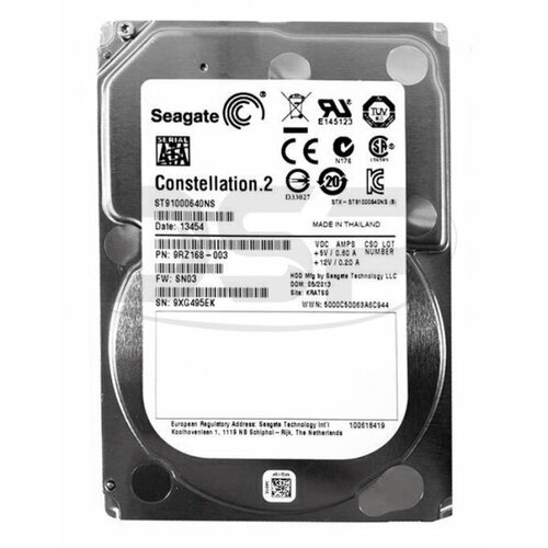 Жесткий диск Seagate 9RZ168 1Tb SATAIII 25 HDD 1604000₽