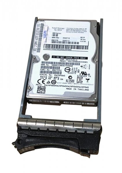 Жесткий диск IBM 49Y7452 600Gb 10000 SAS 2,5" HDD