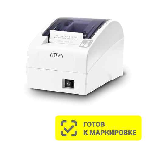 ККТ АТОЛ FPrint-22ПТК. Белый. Без ФН. USB. RS-232. Ethernet. 5.0