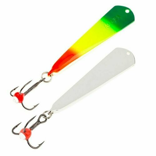 фото Блесна зимняя akara tournament ice nota, цвет 86/sil, длина 3,5 см, вес 3 гр (на щуку, окуня, судака, налима)