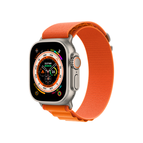 Apple Watch Ultra 49mm Titanium Case Alpine Loop Orange L 165210 mm 7512300₽