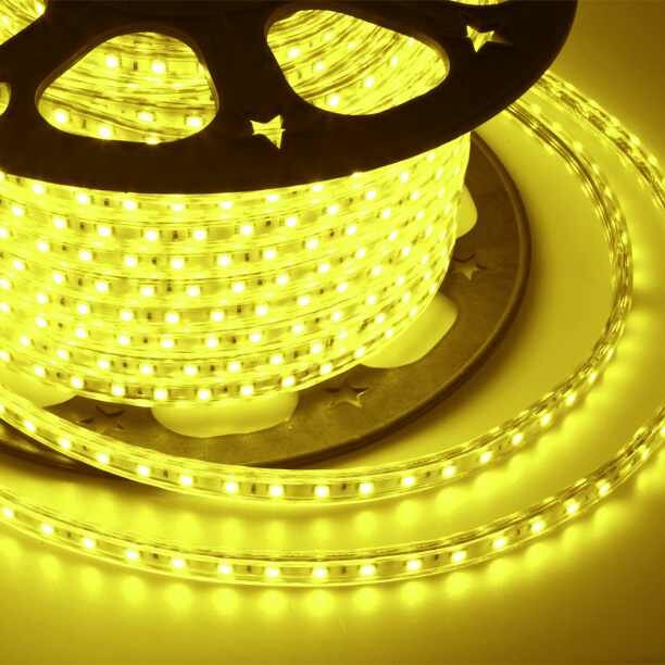 фото Светодиодная лента Neon-Night 14,4 Вт/м 220 В желтый