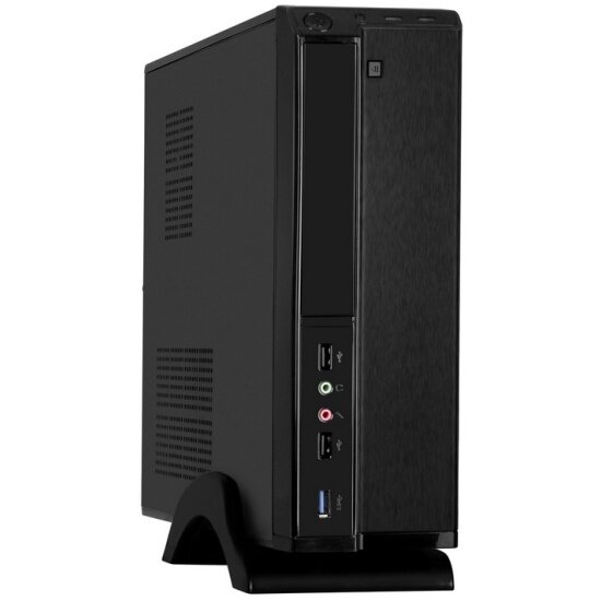 Корпус Exegate Desktop MI-207U Black mini-ITX/mATX без БП EX288779RUS