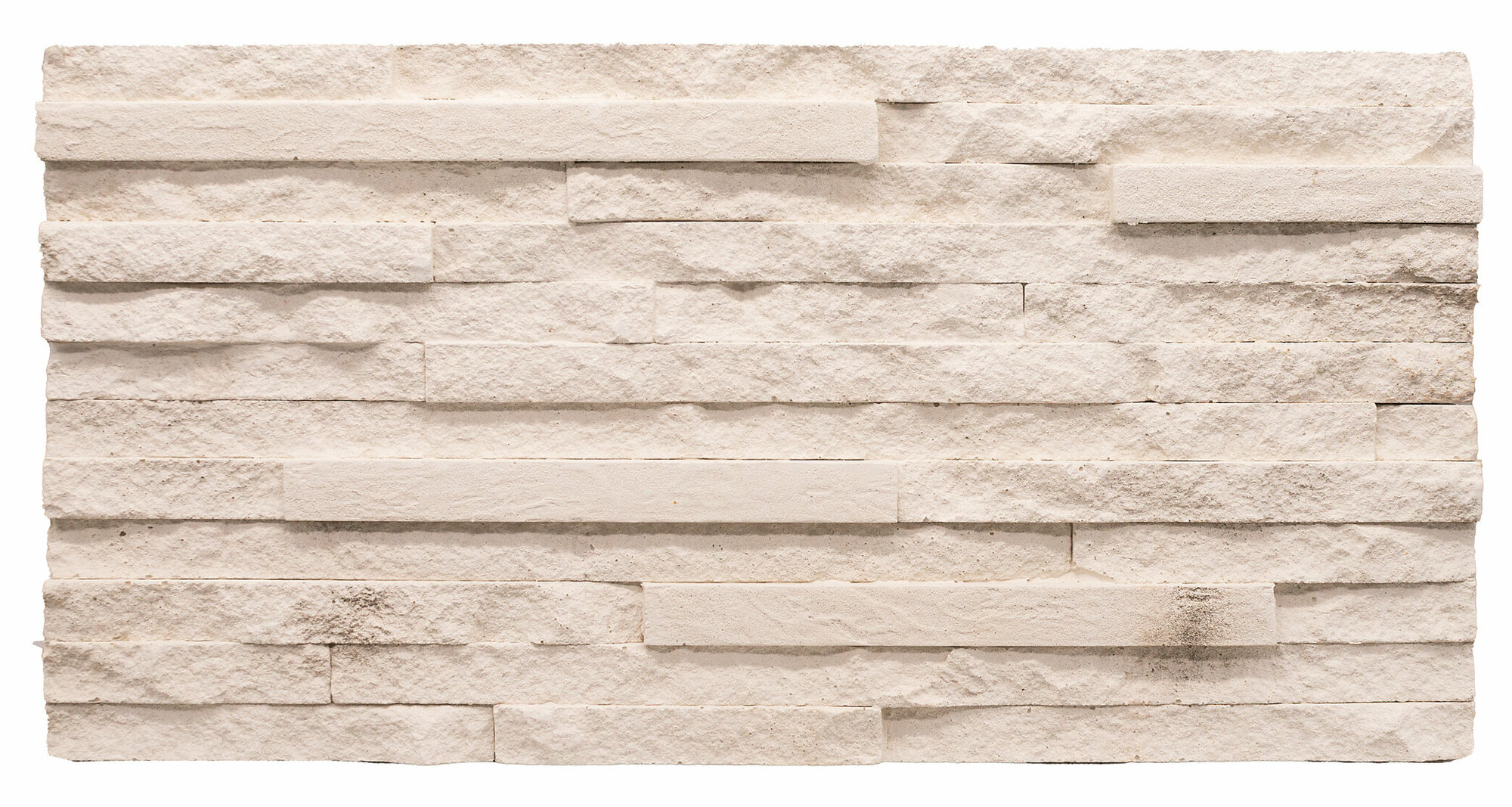 фото Декоративная гипсовая плитка White Hills Айленд , белая А180-00, в упак 0,33м2