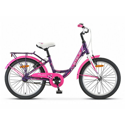 Детский велосипед Stels Pilot 250 Lady 20 V020, год 2023, цвет Фиолетовый