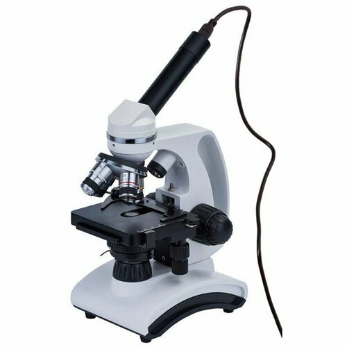 Микроскоп биологический цифровой с книгой и видеоокуляром Discovery Atto Polar