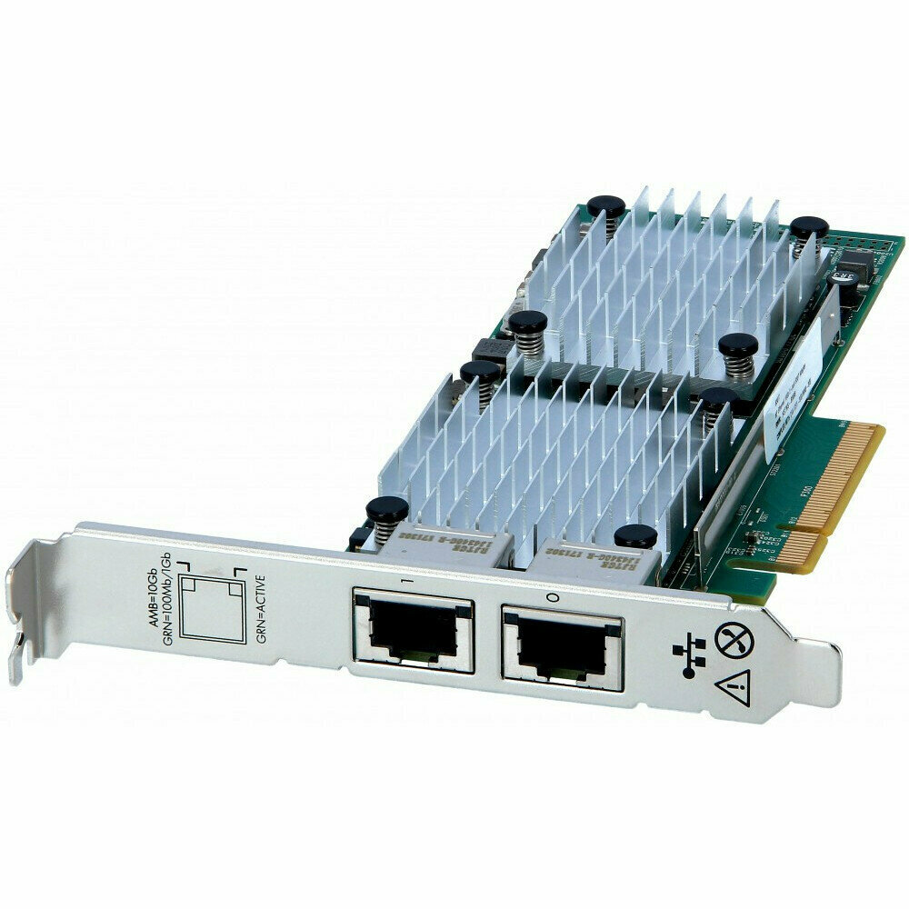 Адаптер HPE Ethernet 10Gb 2P 530T (656596-B21) - фото №6