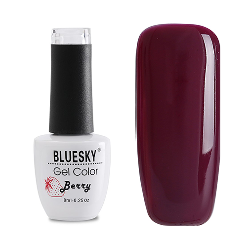 BlueSky, Гель-лак Berry #005, 8 мл (темный сливовый)