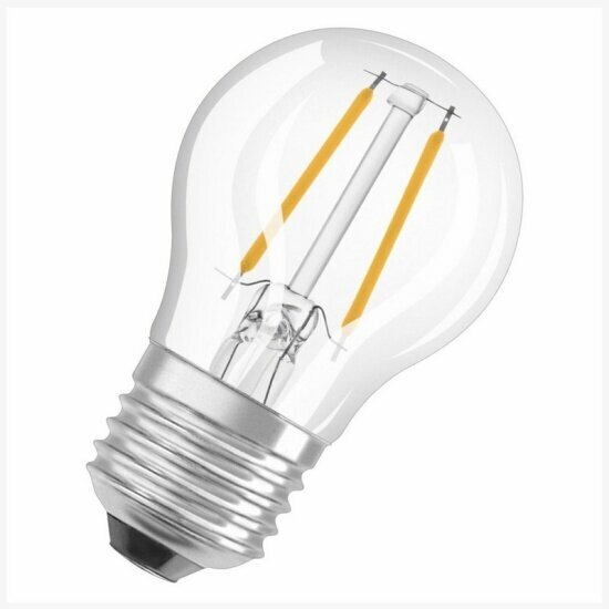 Светодиодная лампа Ledvance-osram OSRAM FIL SCL P40 4W/840 230V CL FIL E27 470lm FS1