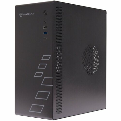 Компьютер Raskat Standart 300 (Core i3-12100 3.3 ГГц, 8 Гб, SSD 240 Гб, Intel UHD Graphics 730, no OS) черный