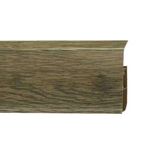 фото Плинтус пластиковый Winart Quadro 80 мм Дуб Лофт 328