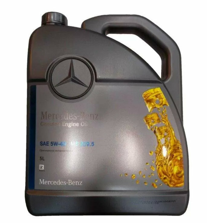 Масло моторное Mercedes Benz , 229.5, 5 л A0009898301AAA4/A0009897902 13ВIFR MB A000989790213ВIFR