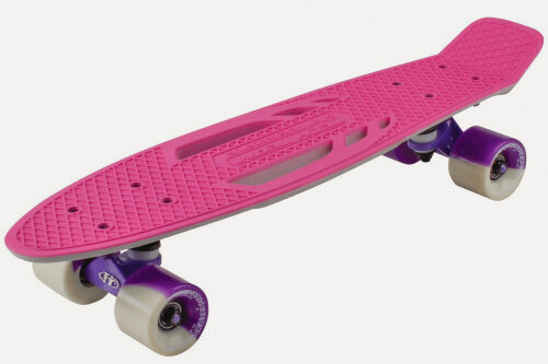 Изображение товара Круизер пластиковый Tech Team Shark 22 pink/white 1/4 TSL-405M