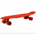 Скейтборд пластиковый TECH TEAM Classic 27 orange 1/4 TLS-402 - изображение