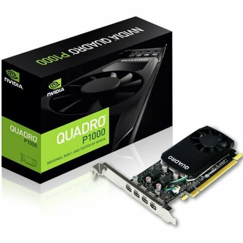 Профессиональная видеокарта Nvidia Quadro P1000 GDDR5 4G 4897500₽