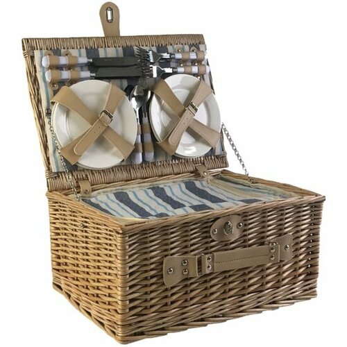 Набор для пикника Holyday Basket на 4 персоны с термосумкой HCF-22078 набор для пикника holyday basket на 4 персоны hcf 22025