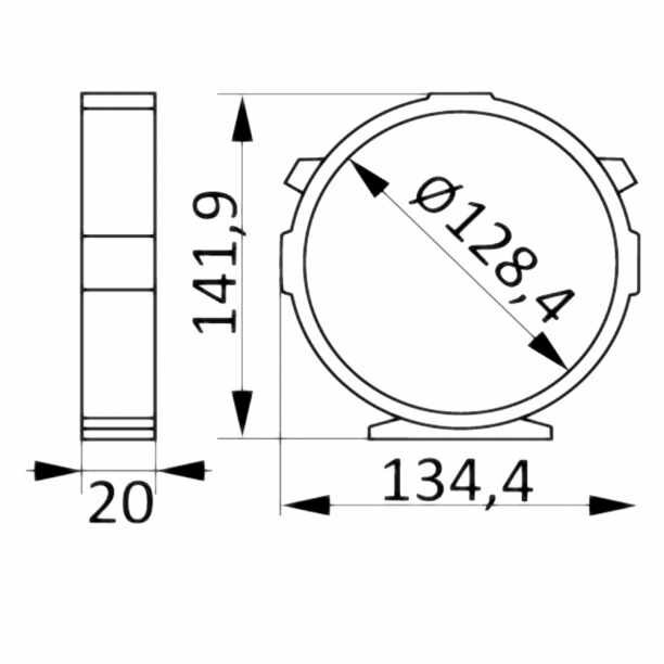 Держатель D 125 12,5 ДКП ERA (1 ед.) - фотография № 2