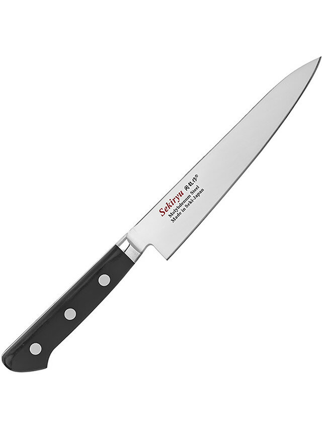 Нож универсальный односторонняя заточка, лезвие 26,5 см, Осака Sekiryu, 4072481