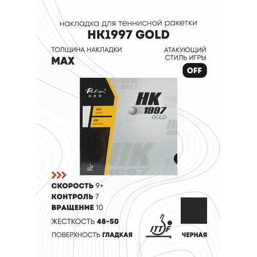 Накладка Palio HK1997 Gold (цвет черный, толщина max)
