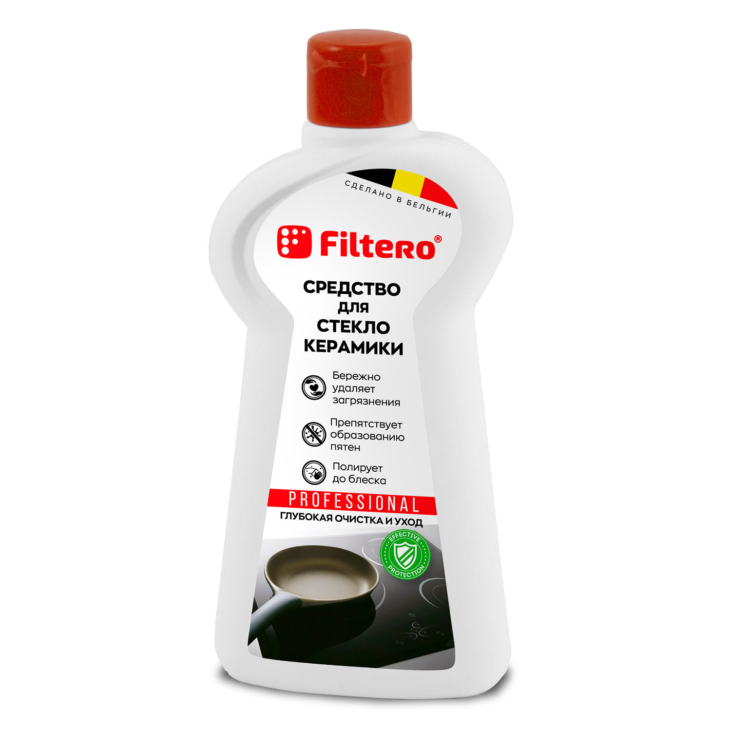 Средство для стеклокерамики Filtero 225ml 212 - фотография № 3