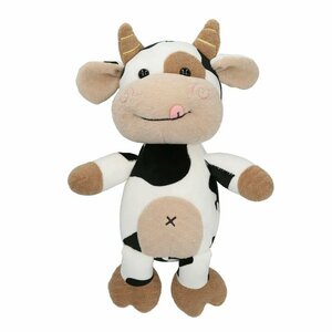 Милая плюшевая игрушка в виде коровы / мягкая игрушка коровка