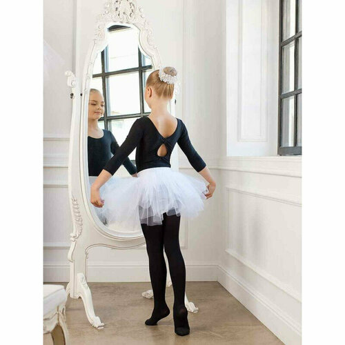 Колготки Arina Ballerina, 60 den, размер 116-122, черный колготки trasparenze 80 den с ластовицей без шортиков матовые утепленные размер 2 коричневый