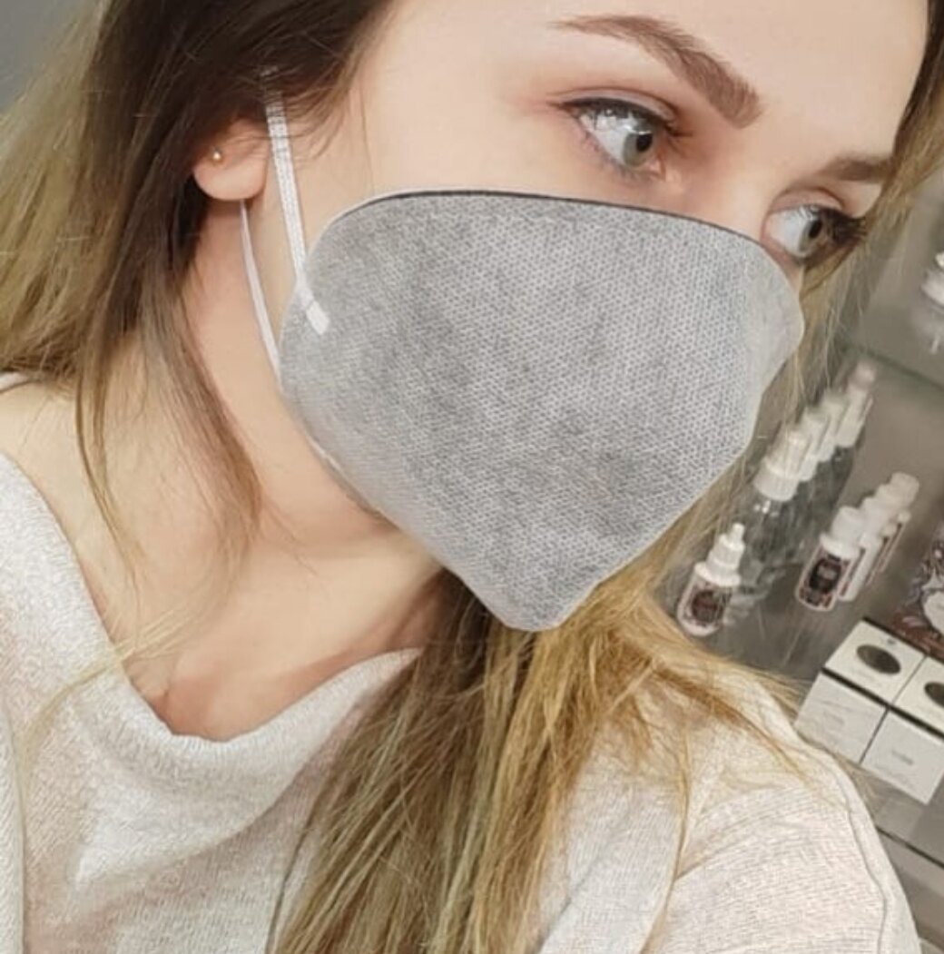 фото Маска угольная