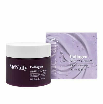 McNally Крем для лица с гидролизованным коллагеном 0,5% Collagen Serum Cream, 50мл