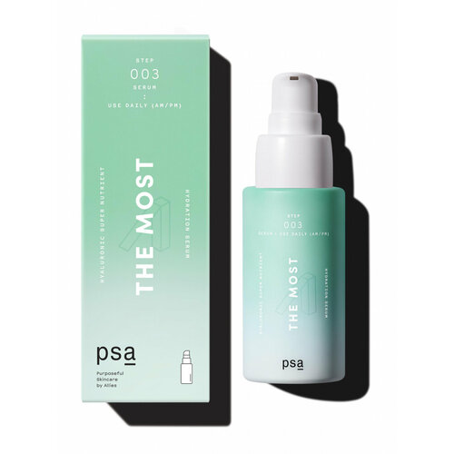 суперпитательная гиалуроновая увлажняющая сыворотка psa the most hyaluronic nutrient hydration serum 30 мл PSA Суперпитательная гиалуроновая увлажняющая сыворотка THE MOST: Hyaluronic Nutrient Hydration Serum 15 ml