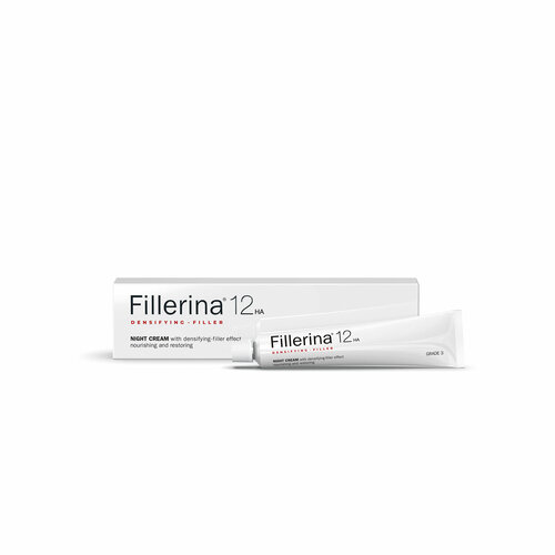 Fillerina Восстанавливающий ночной крем для лица Fillerina 12 12HA Densifying-Filler, уровень 3 50 мл