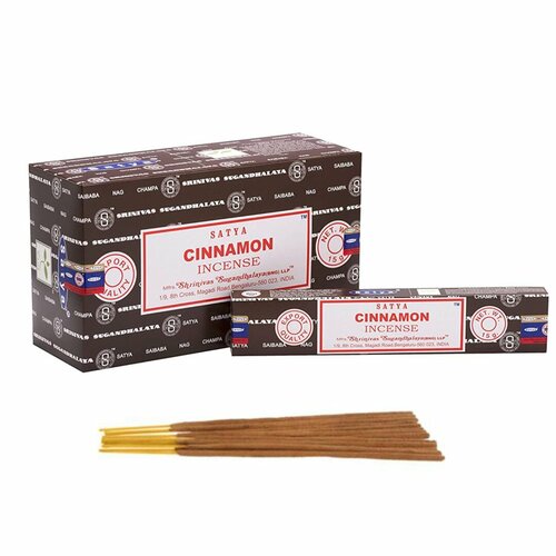 Благовония Корица Сатья серия incense / Cinnamon Satya благовония лимонник cатья серия incense lemongrass satya