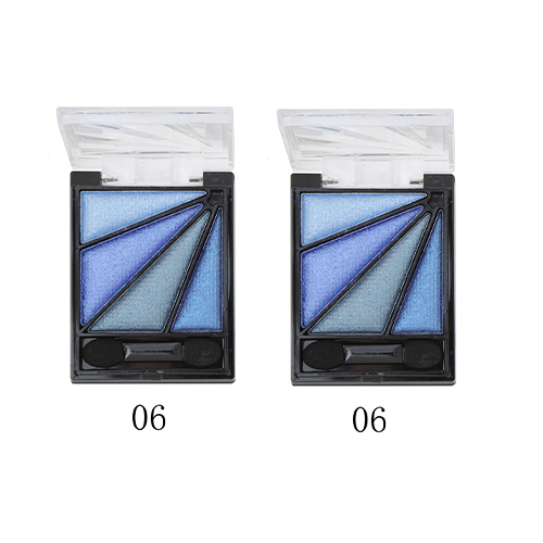 Farres cosmetic Тени для век четырехцветные №6 сине-голубые, 2 шт
