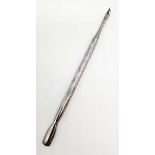 Палочка для маникюра - Пушер №6, серебристый цвет, длина 12,6 см, 1 шт