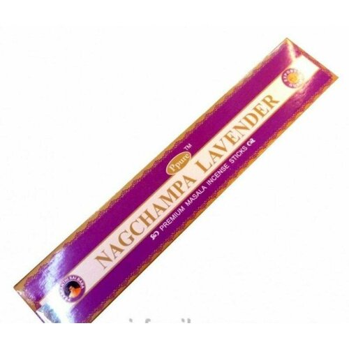 благовония лаванда ppure lavender ppure 0 1 кг 15 г Благовония Ppure NAG CHAMPA Lavender 15 г