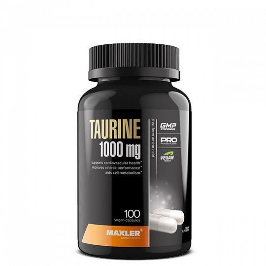 Maxler Taurine 1000 mg (100 капс)