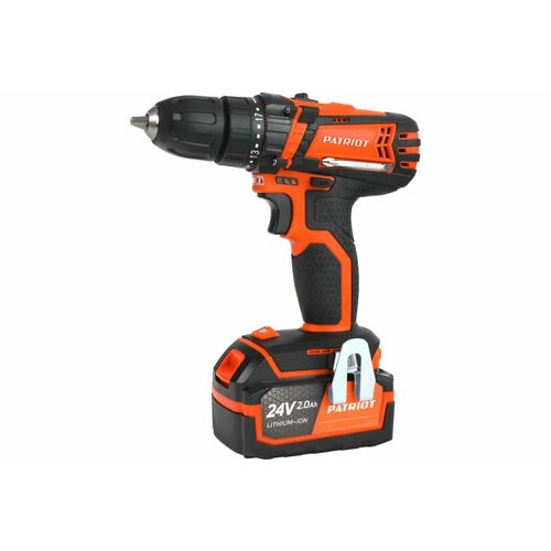 Дрель- шуруповерт аккумуляторная PATRIOT BR 241ES инструмент ручной строительный для сверления 7395₽