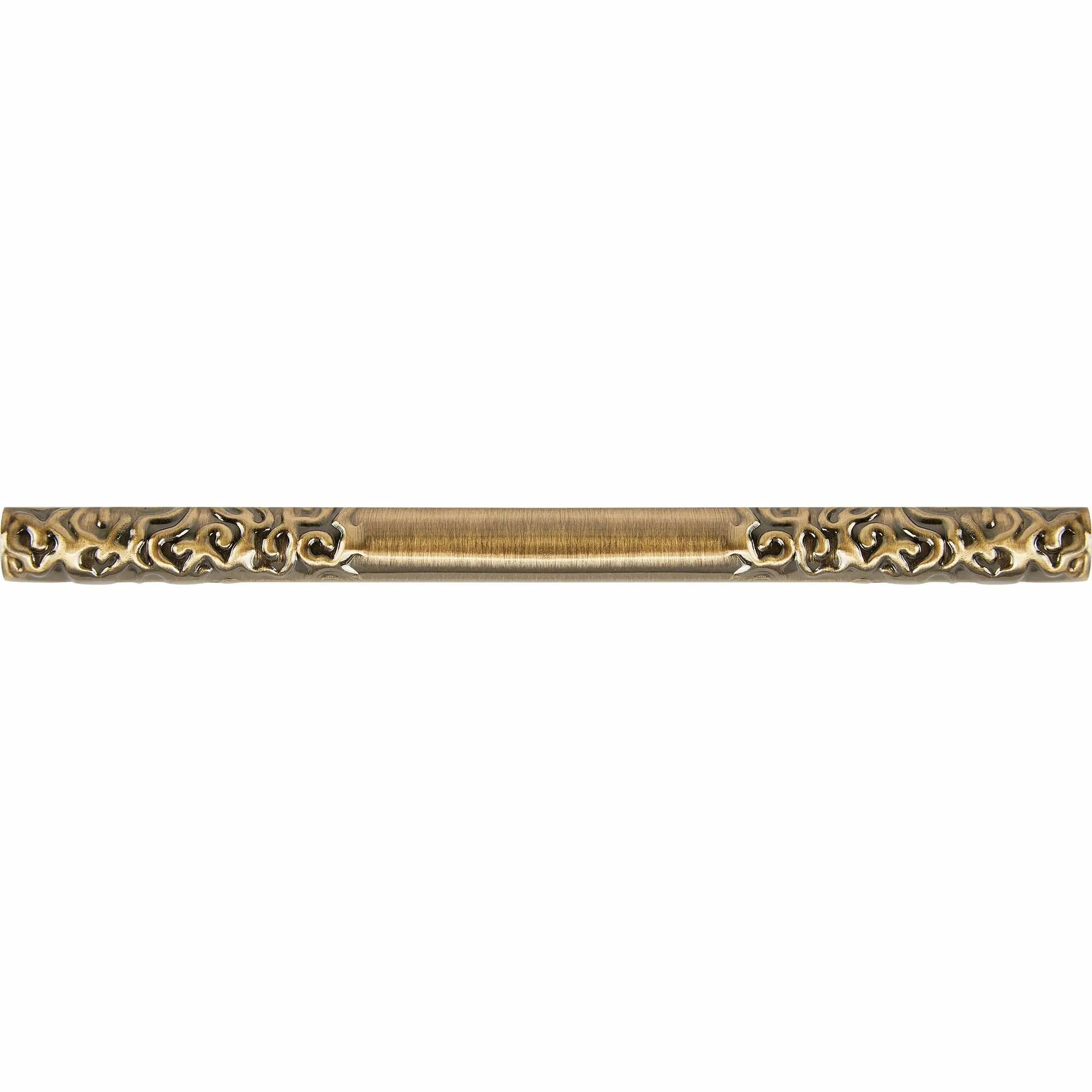 Ручка-рейлинг мебельная 8105 96 мм, цвет античная бронза - фотография № 3