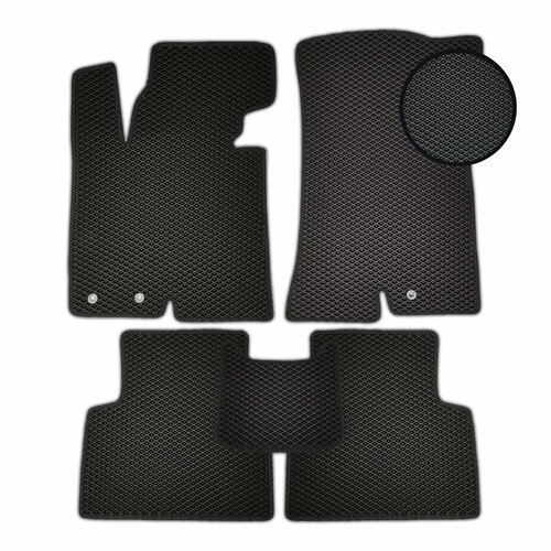 ЕВА (EVA) коврики для Шевроле Круз / Chevrolet Cruze 2009 - 2016 EVAGoods