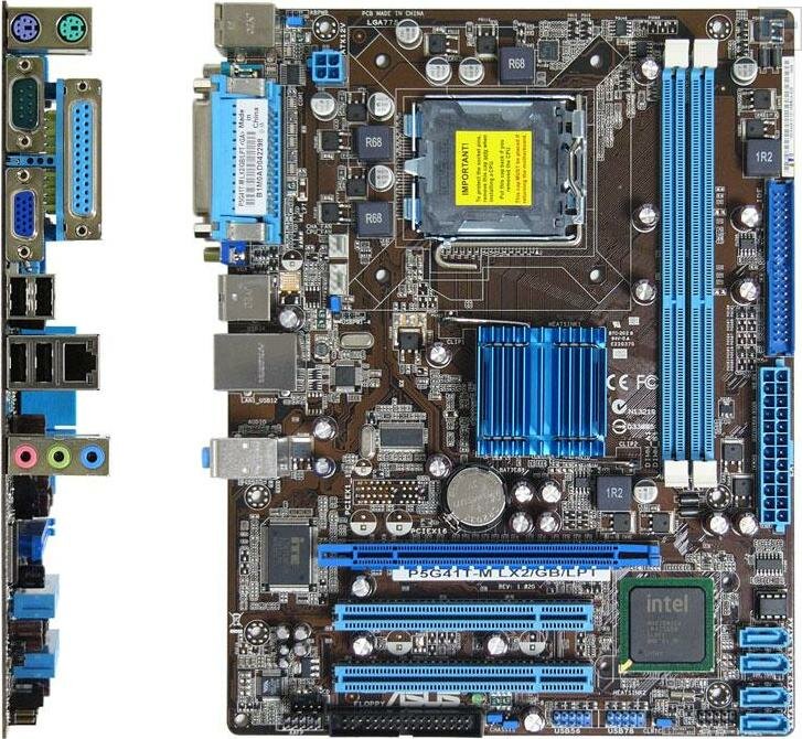 Материнская плата ASUS P5G41-M LX2/GB/ LPT