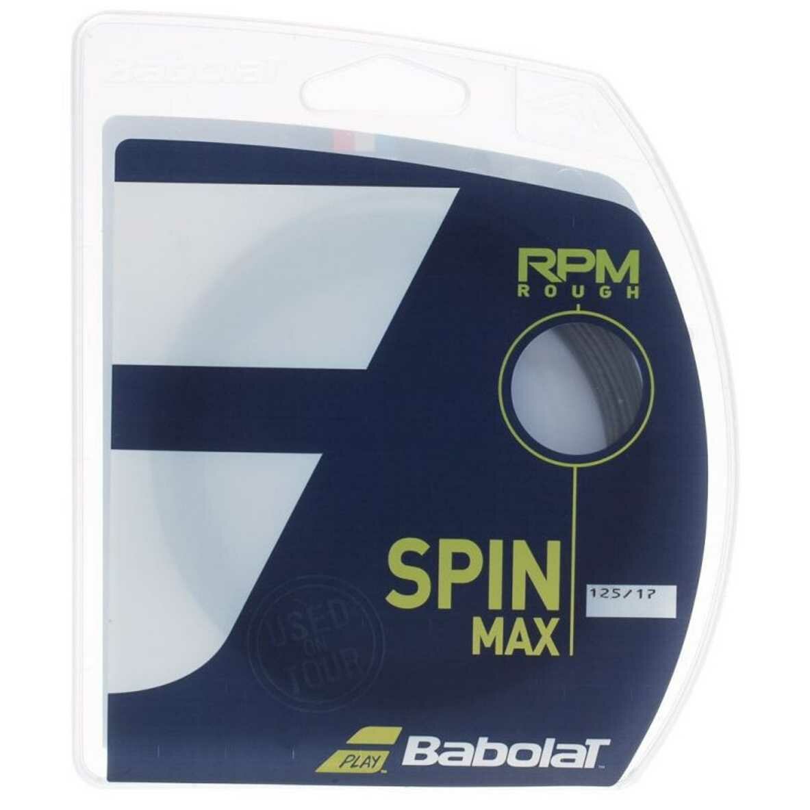 Теннисная струна Babolat RPM Rough Черный 241140-16-105 (Толщина: 130)